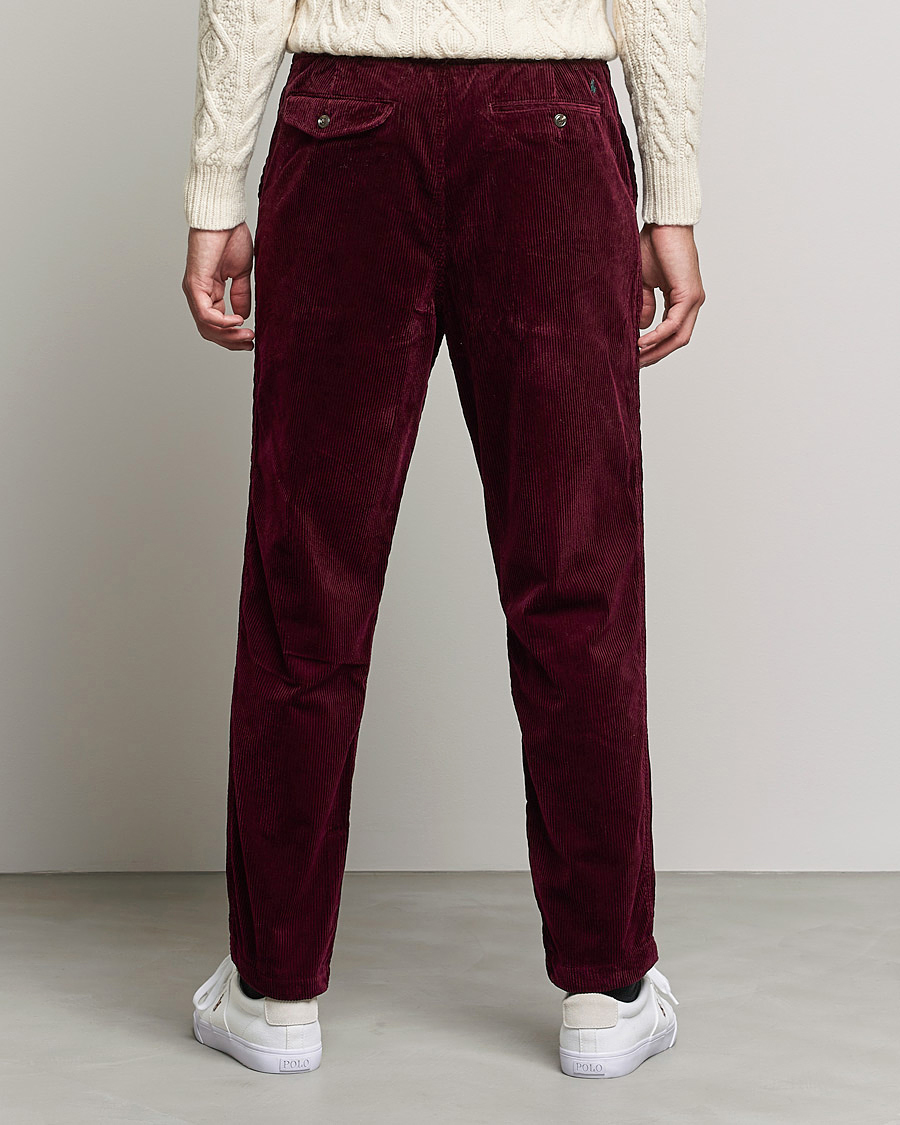 Herr | Byxor | Polo Ralph Lauren | Prepster Corduroy Drawstring Pants Ruby