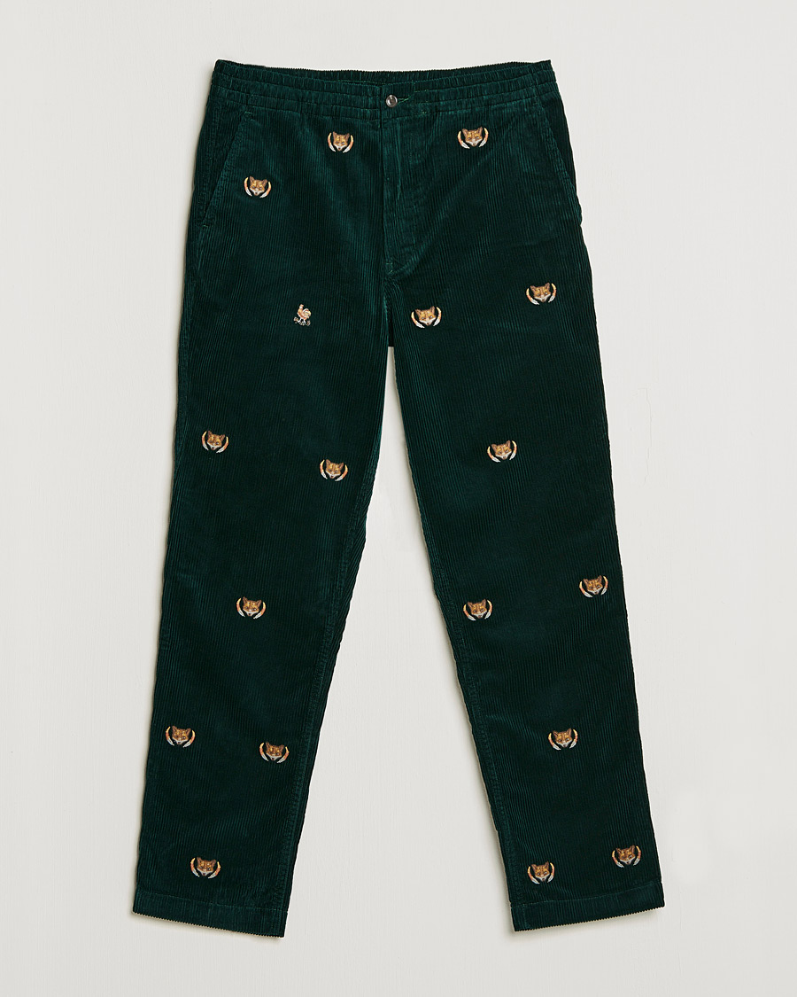 Herr | Byxor | Polo Ralph Lauren | Prepster Corduroy Printed Fox Pants College Green