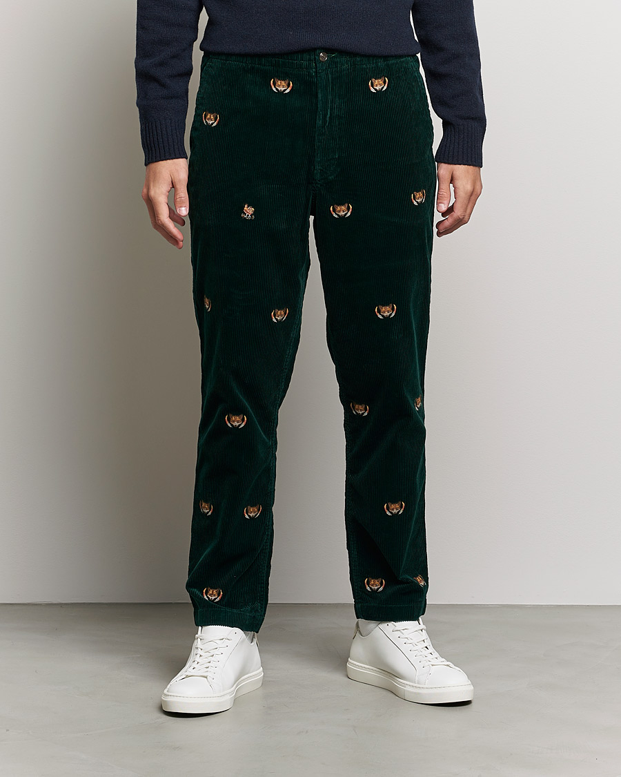 Herr | Byxor | Polo Ralph Lauren | Prepster Corduroy Printed Fox Pants College Green
