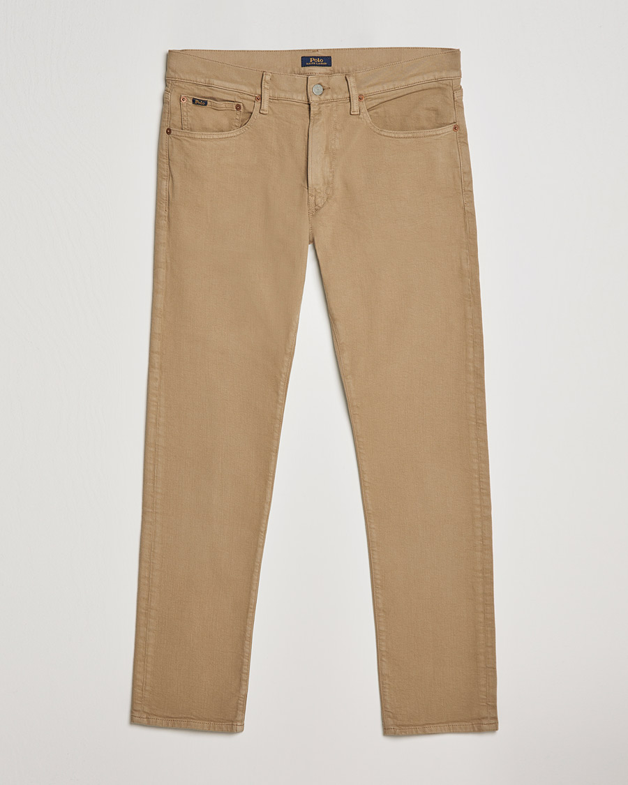 Herr | Byxor | Polo Ralph Lauren | Sullivan Slim Fit 5-Pocket Denim Khaki Hill