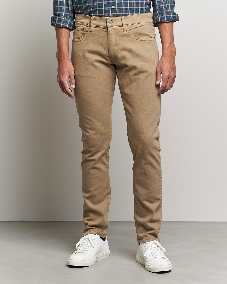 Herr | Polo Ralph Lauren | Polo Ralph Lauren | Sullivan Slim Fit Stretch 5-Pocket Pants Khaki