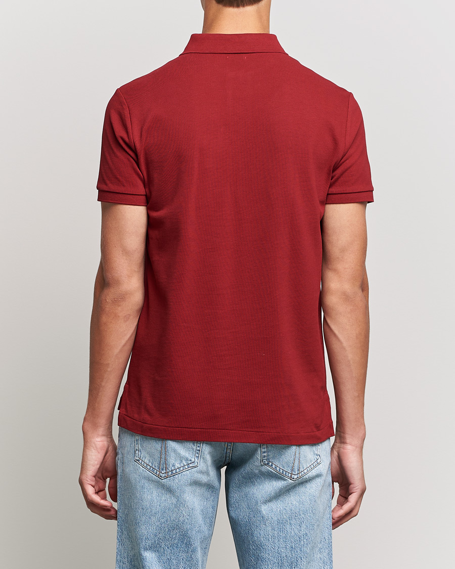 Herr | Pikéer | Polo Ralph Lauren | Custom Slim Fit Polo Holiday Red