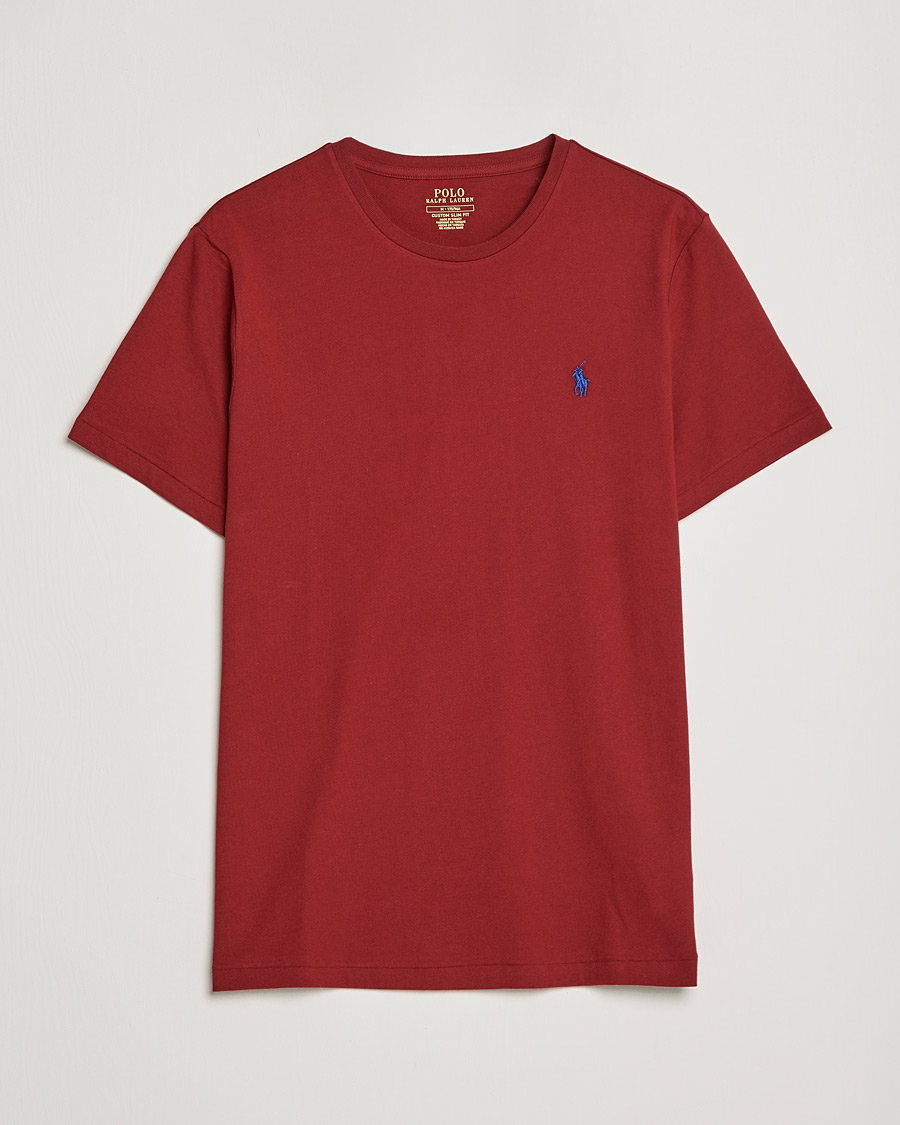 Herr | T-Shirts | Polo Ralph Lauren | Crew Neck Tee Holiday Red
