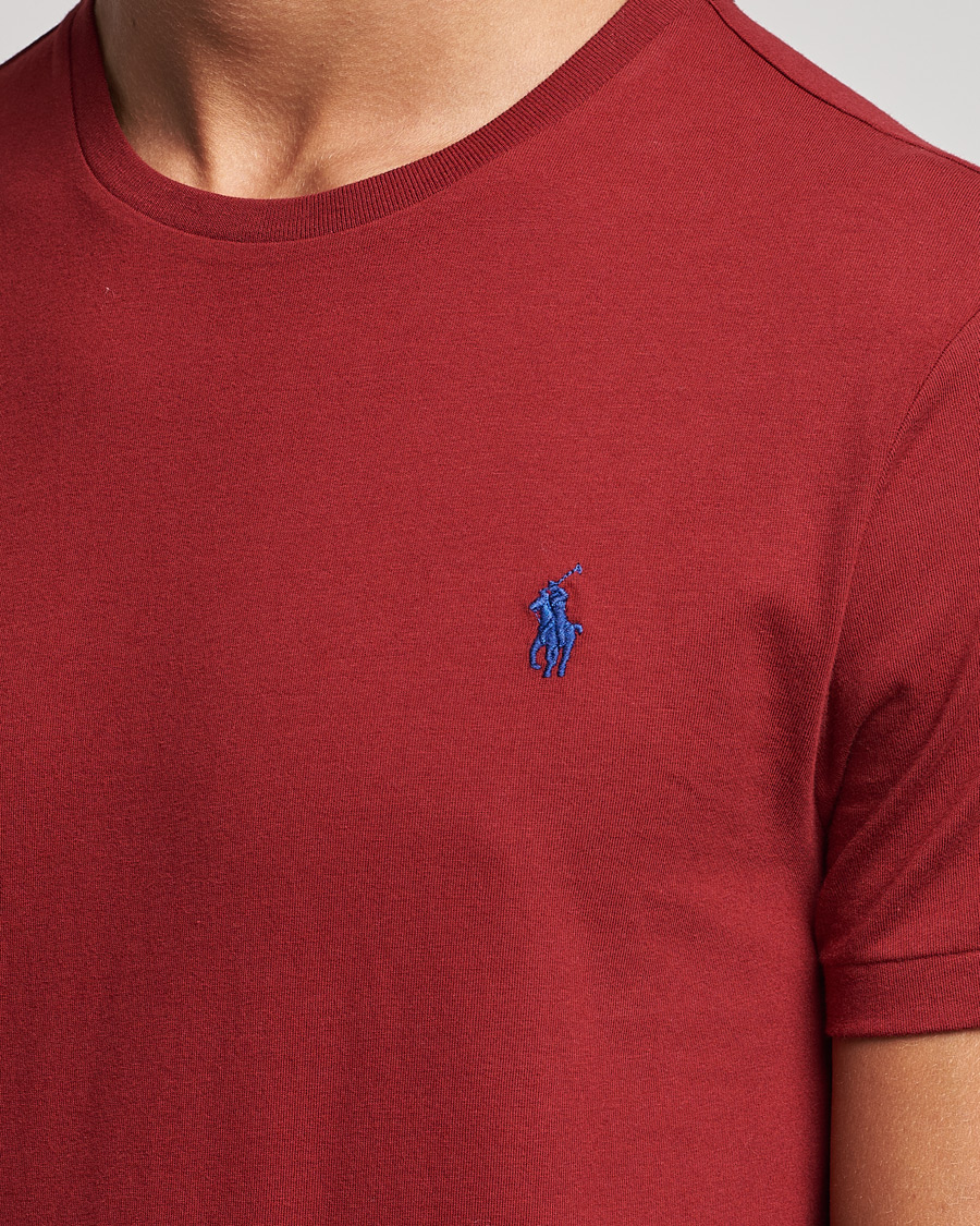 Herr | T-Shirts | Polo Ralph Lauren | Crew Neck Tee Holiday Red