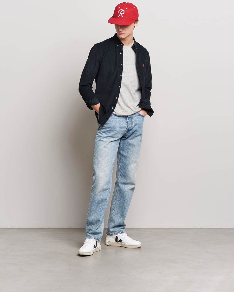 Herr | Skjortor | Polo Ralph Lauren | Slim Fit Corduroy Shirt Black