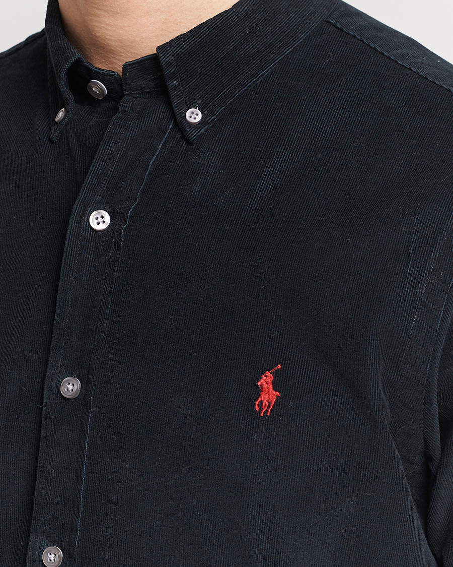 Herr | Skjortor | Polo Ralph Lauren | Slim Fit Corduroy Shirt Black