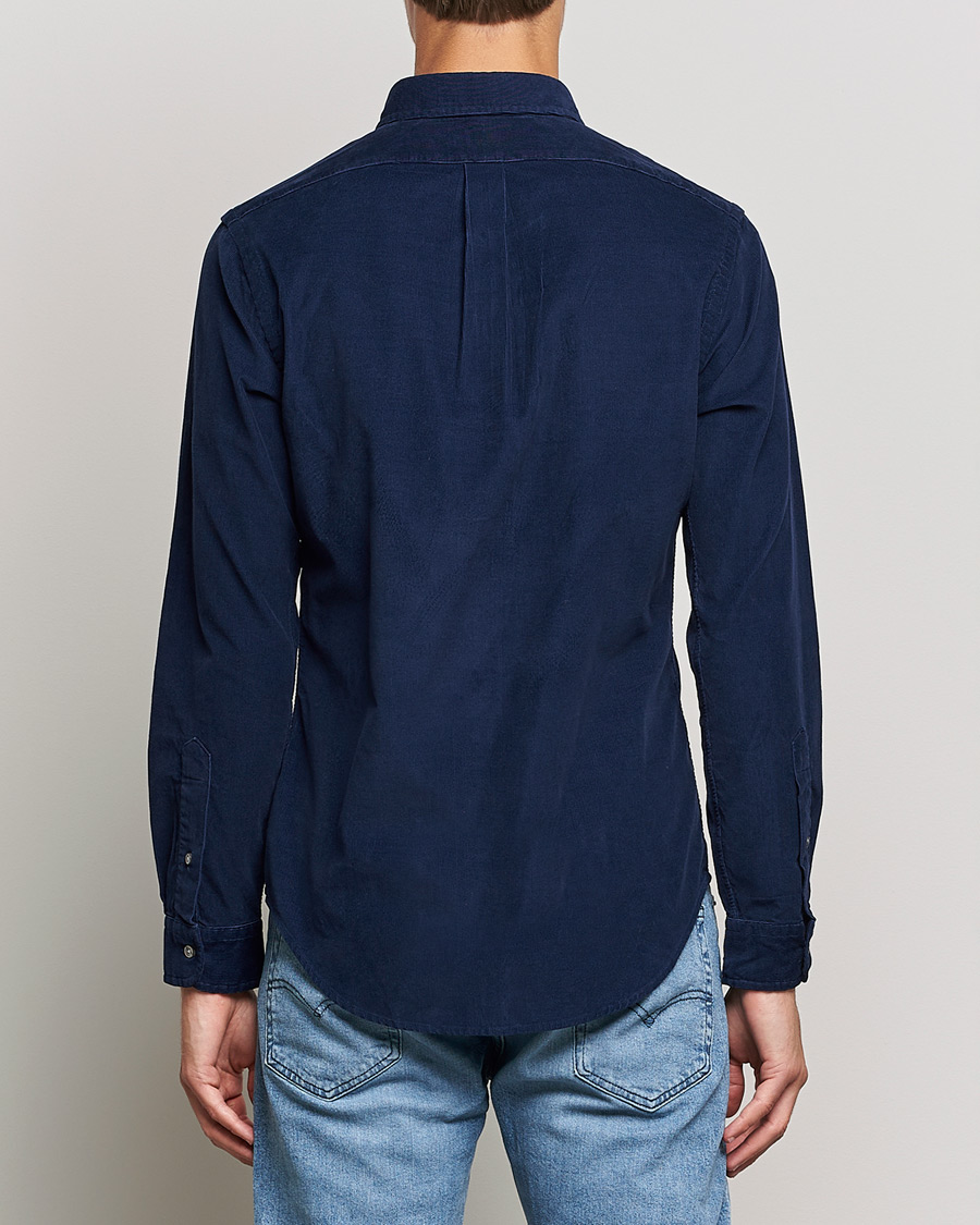 Herr | Skjortor | Polo Ralph Lauren | Slim Fit Corduroy Shirt Newport Navy