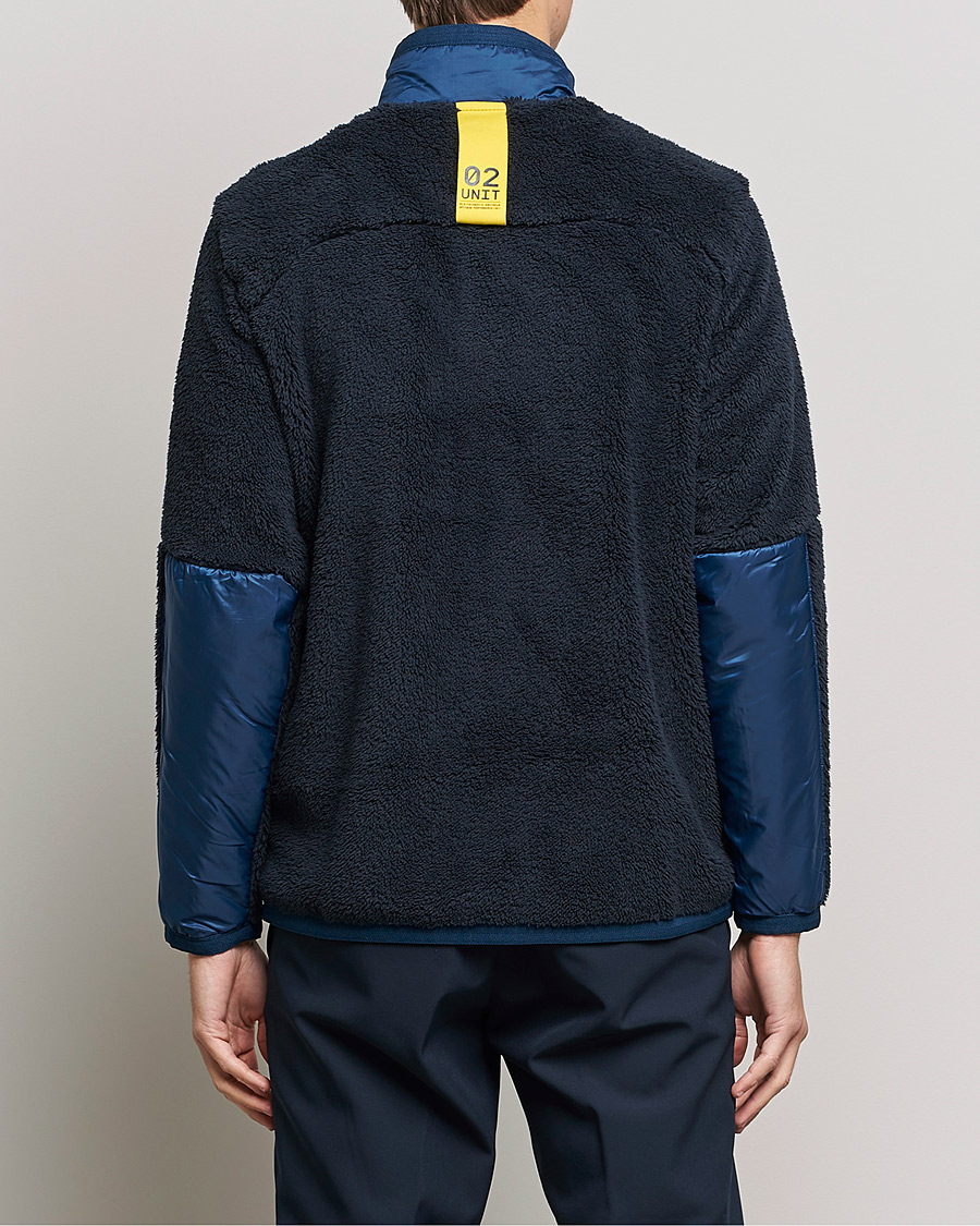 Herr | Tröjor | RLX Ralph Lauren | Hi-Pile Full Zip Sweater College Navy