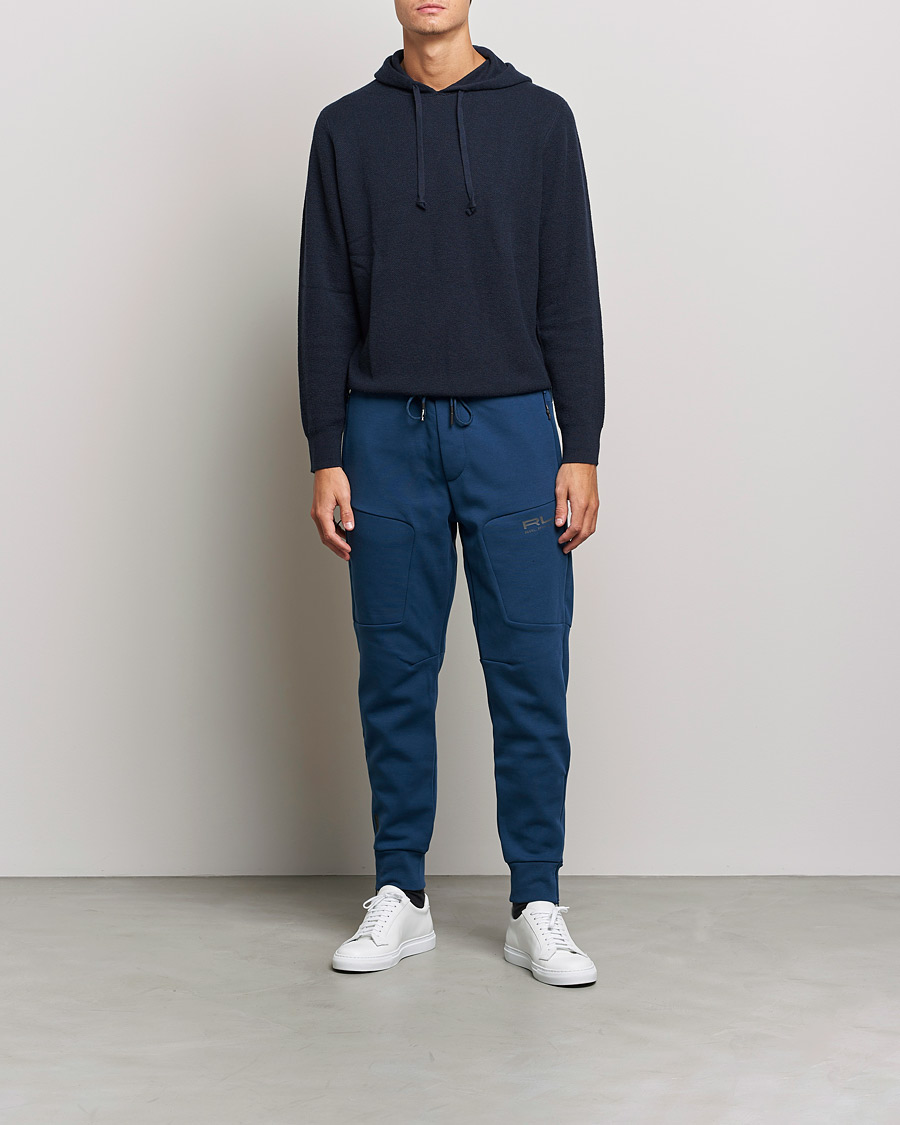 Herr | Byxor | RLX Ralph Lauren | Double Knit Athletic Pants Raleigh Blue