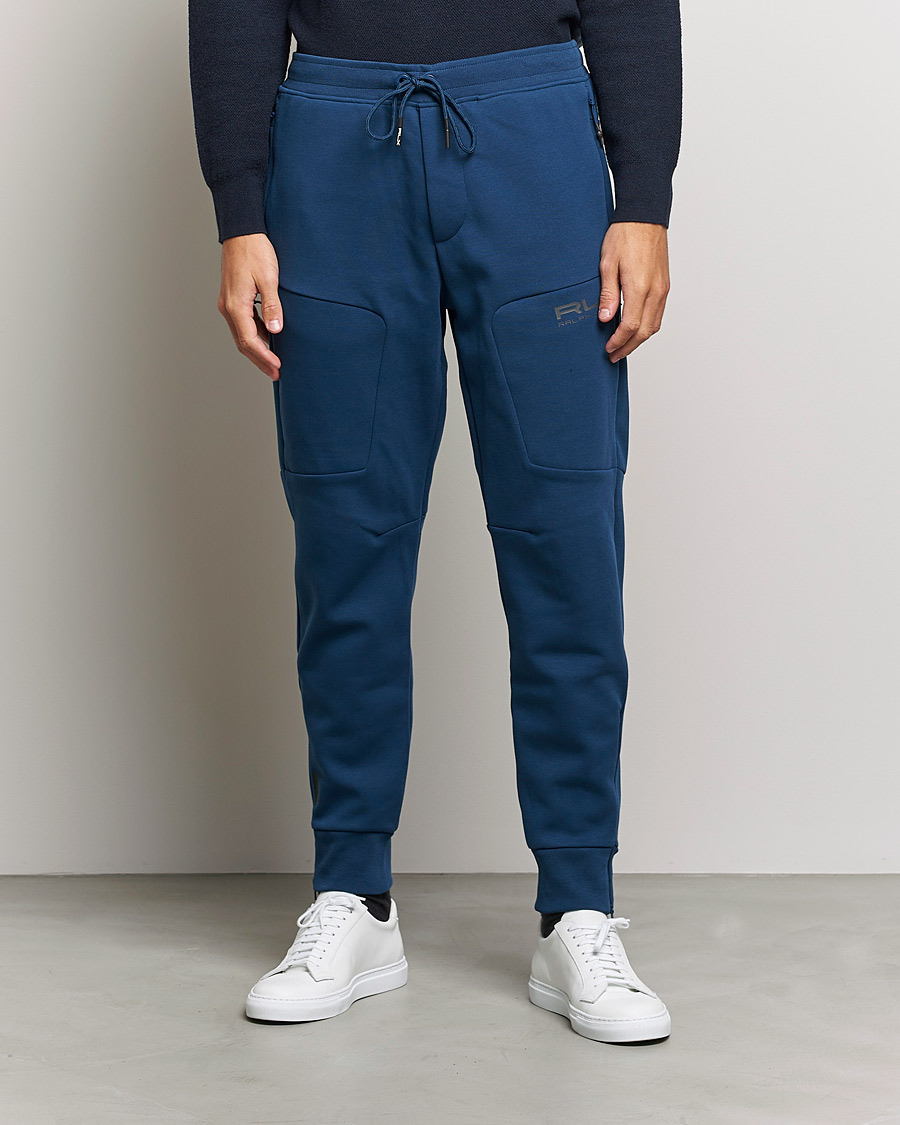 Herr | Byxor | RLX Ralph Lauren | Double Knit Athletic Pants Raleigh Blue