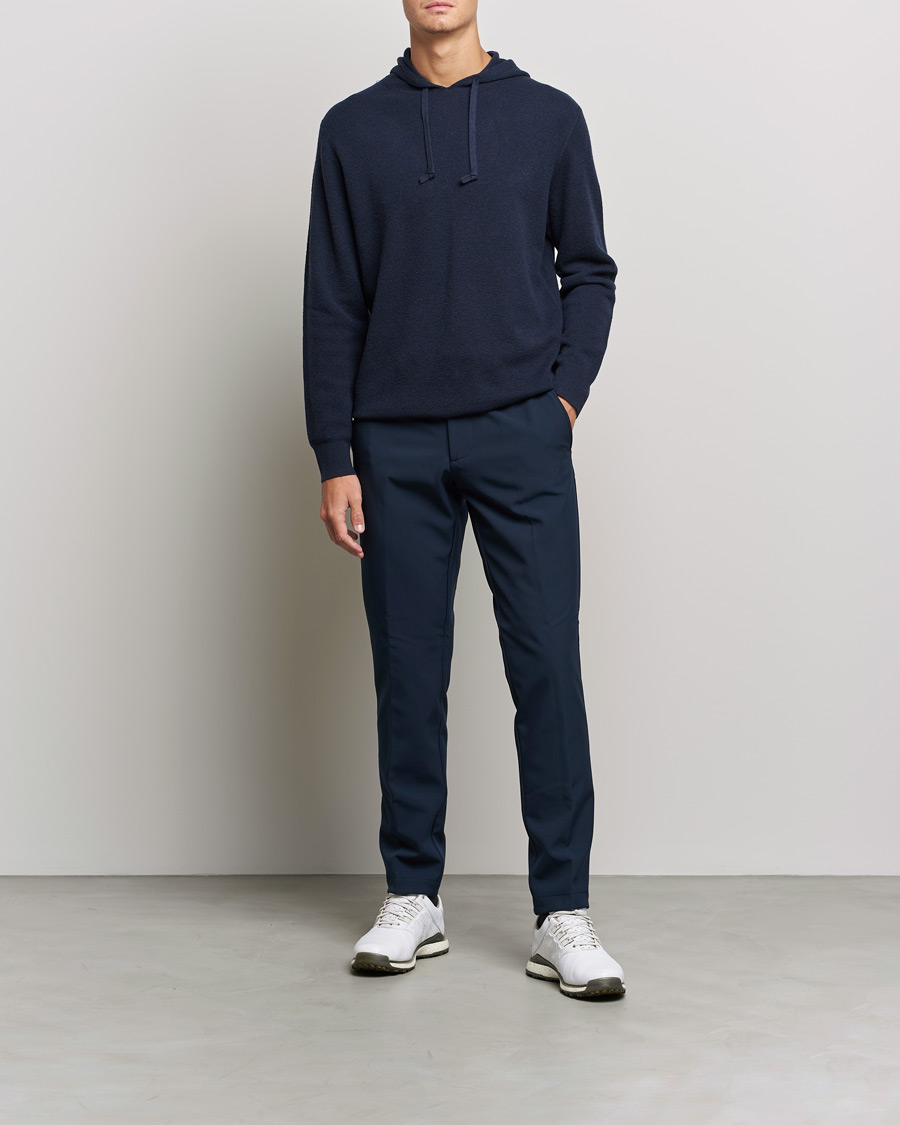Herr | Tröjor | RLX Ralph Lauren | Cashmere Hoodie College Navy