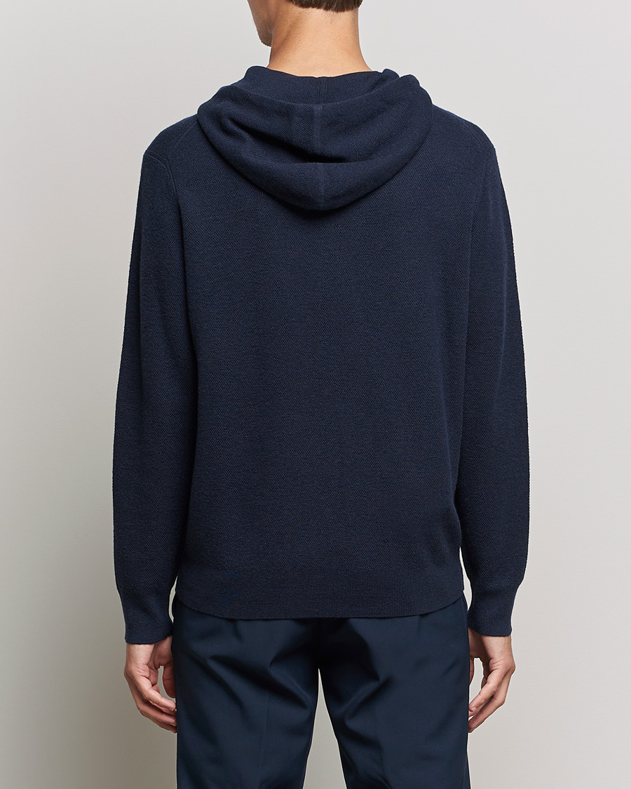 Herr | Tröjor | RLX Ralph Lauren | Cashmere Hoodie College Navy