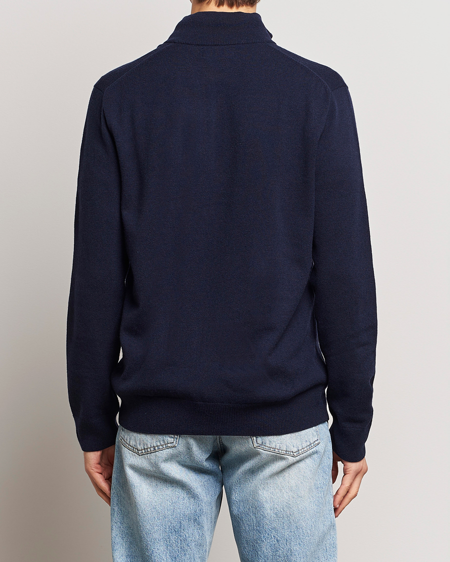 Herr | Tröjor | Polo Ralph Lauren | Merino Half-Zip Sweater Hunter Navy