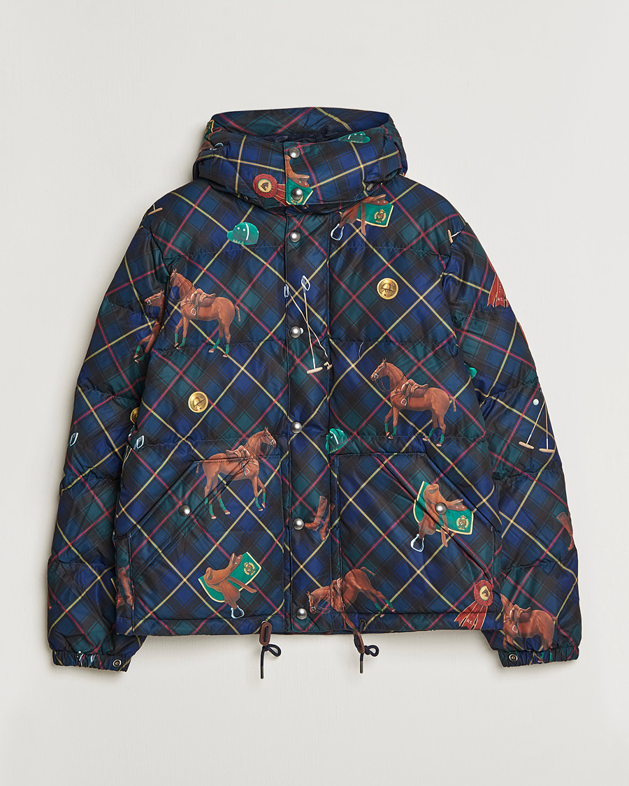 Herr | Jackor | Polo Ralph Lauren | Blackwatch Pony Puffer Jacket Multi
