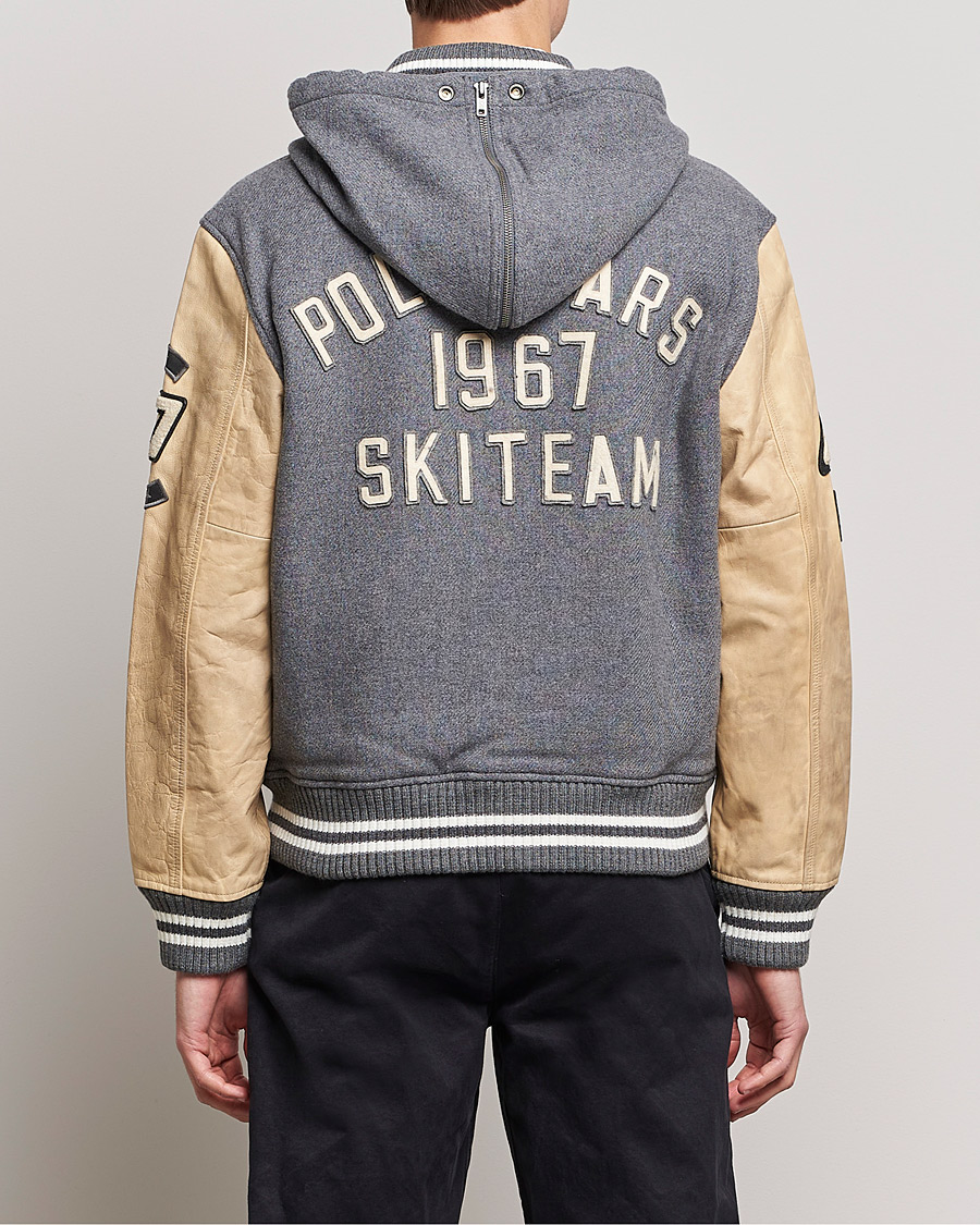 Herr | Jackor | Polo Ralph Lauren | Ski Varsity Lined Bomber Jacket Grey Heather