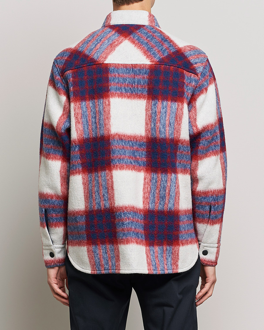 Herr | Jackor | Moncler Grenoble | Waier Padded Shirt Jacket White/Red