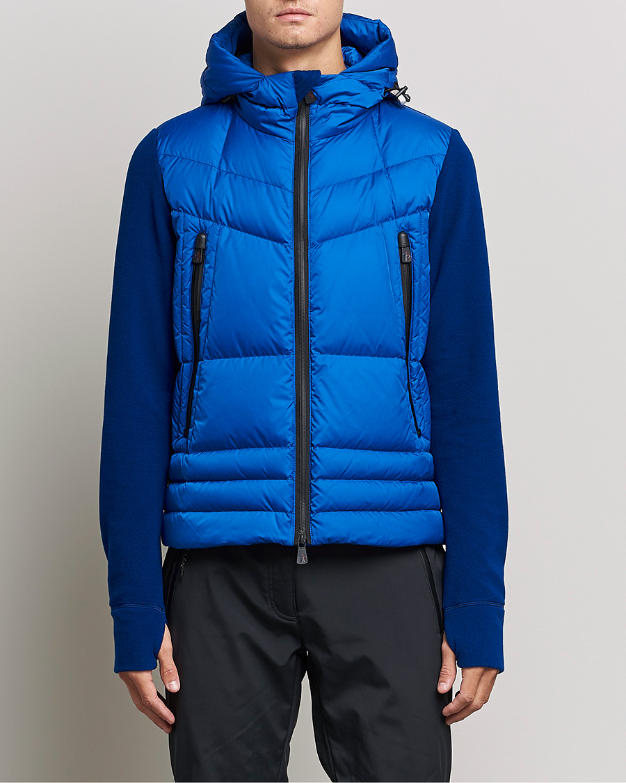 Herr | Jackor | Moncler Grenoble | Padded Full Zip Sweater Dark Blue