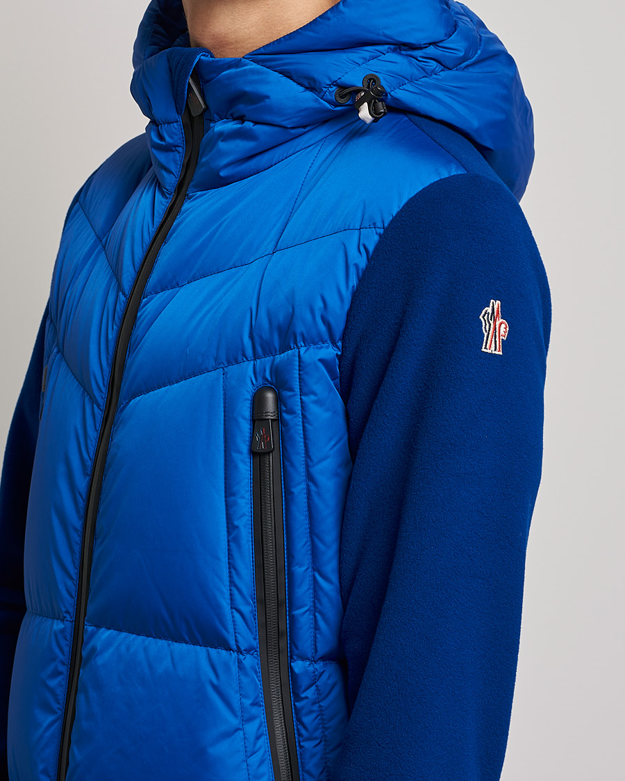 Herr | Jackor | Moncler Grenoble | Padded Full Zip Sweater Dark Blue