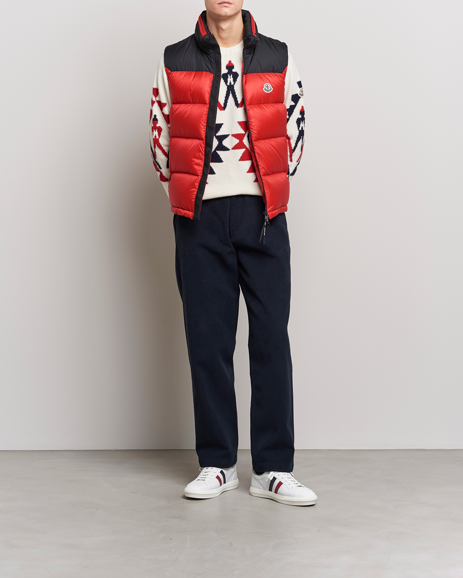Herr | Jackor | Moncler | Ophrys Down Vest Black/Red
