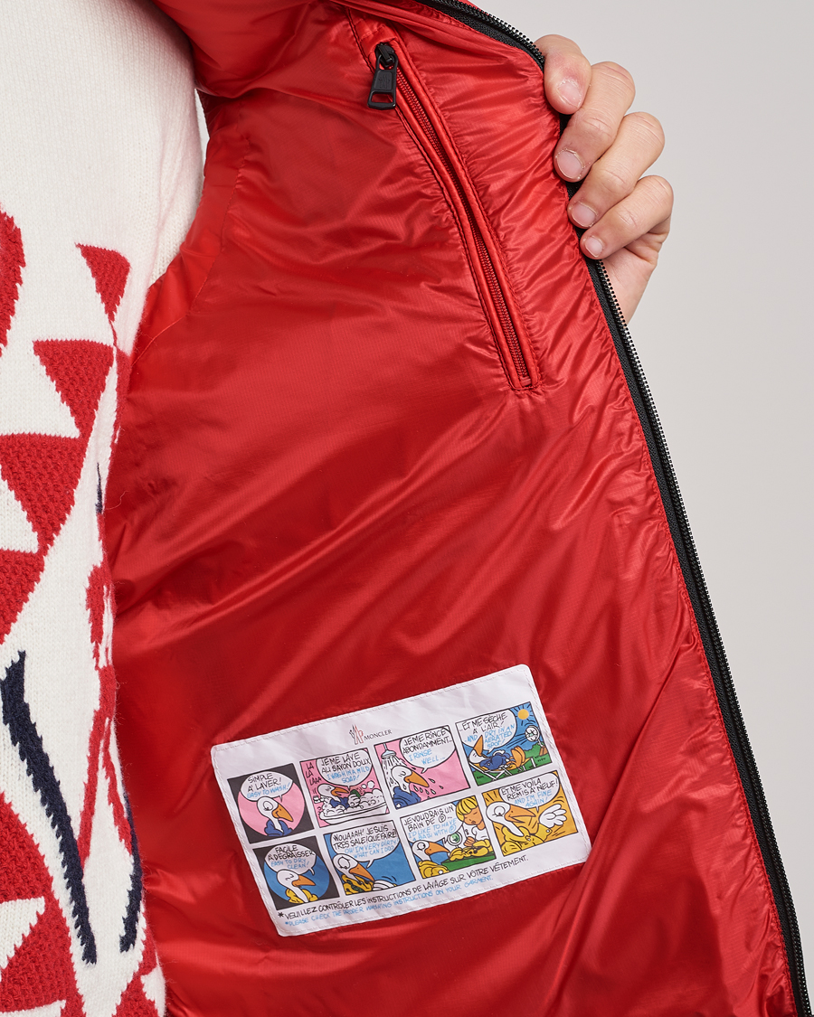 Herr | Jackor | Moncler | Ophrys Down Vest Black/Red