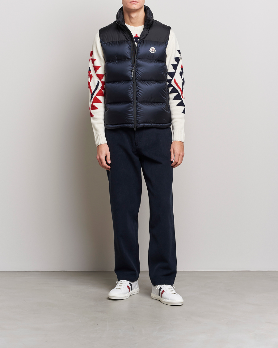 Herr | Jackor | Moncler | Ophrys Down Vest Black/Navy