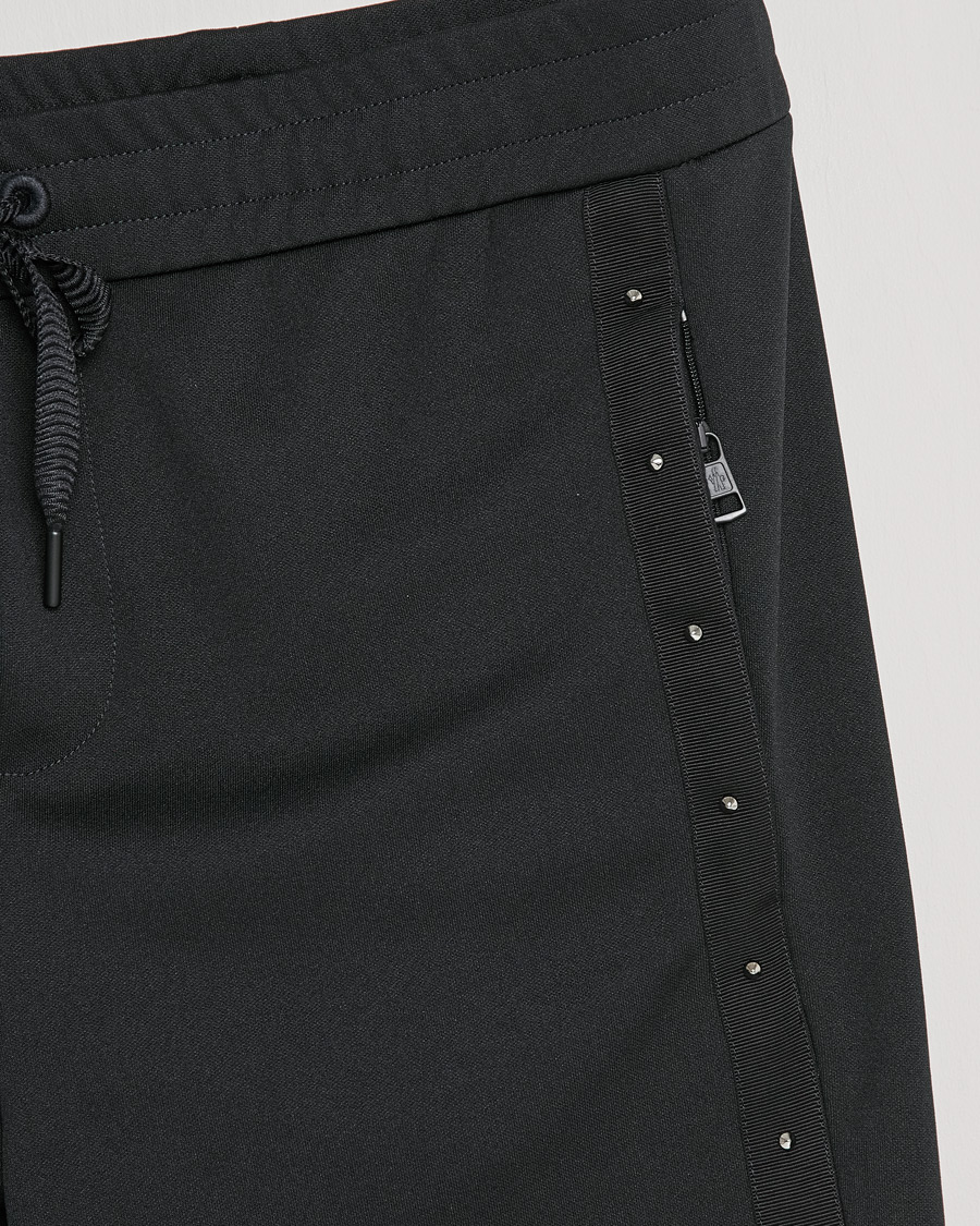 Herr | Byxor | Moncler | Cotton Sweatpants Black