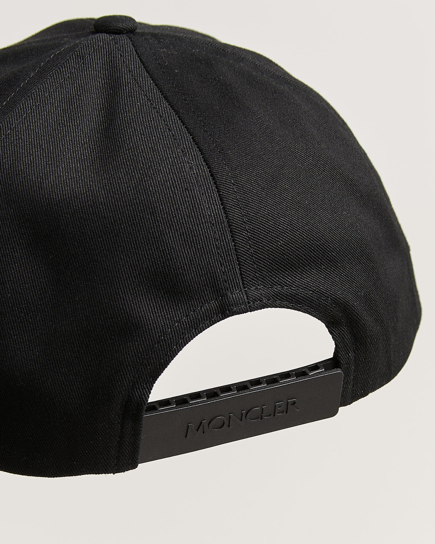 Herr | Hattar & kepsar | Moncler | Tonal Logo Cap Black