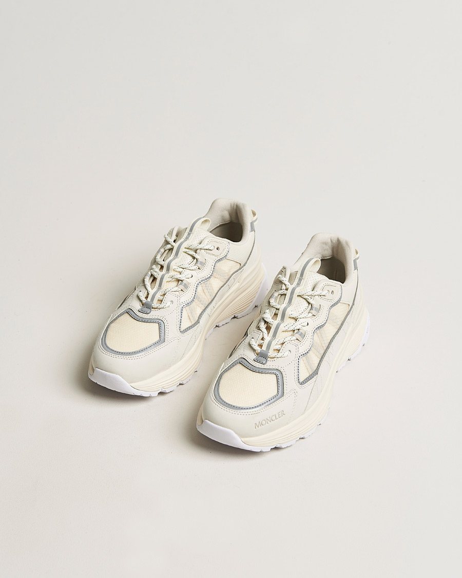 Herr | Sneakers | Moncler | Lite Running Sneakers White