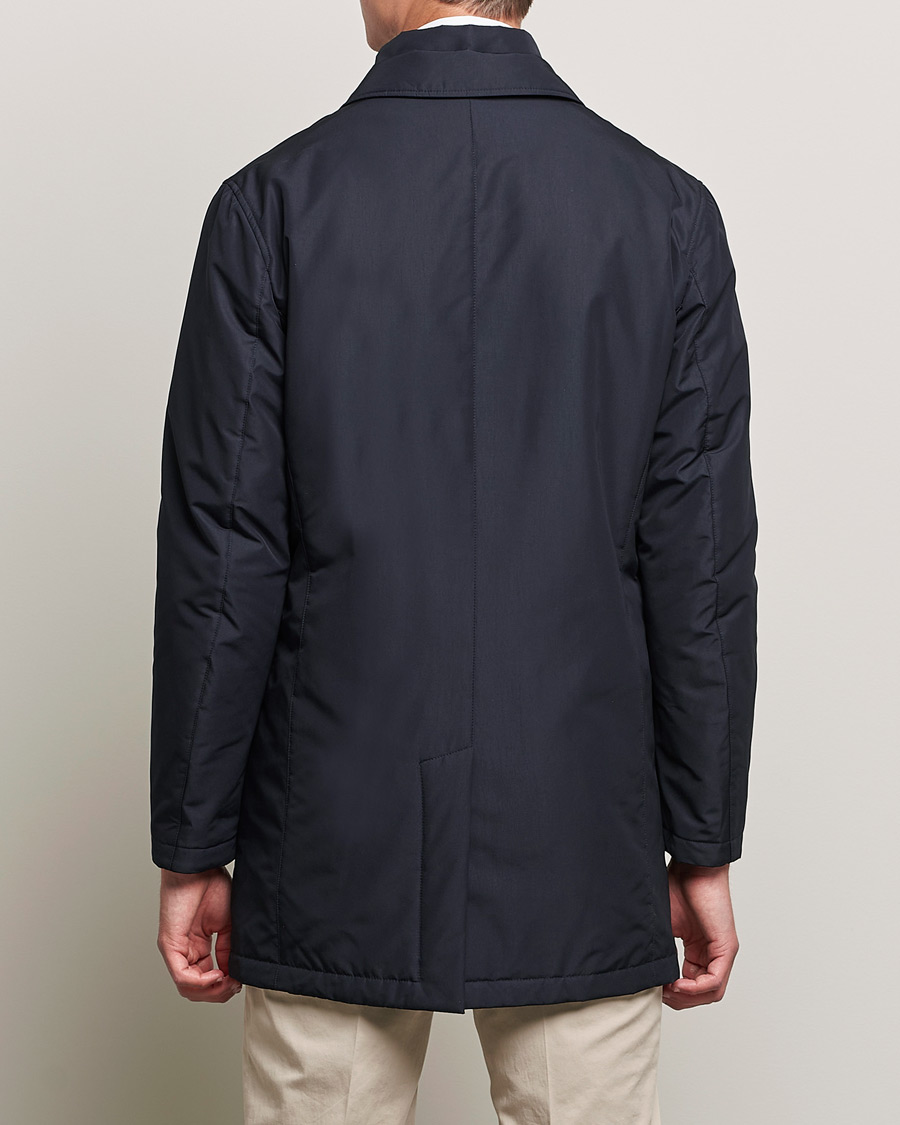 Herr | Jackor | Canali | Rain Protection Car Coat Navy