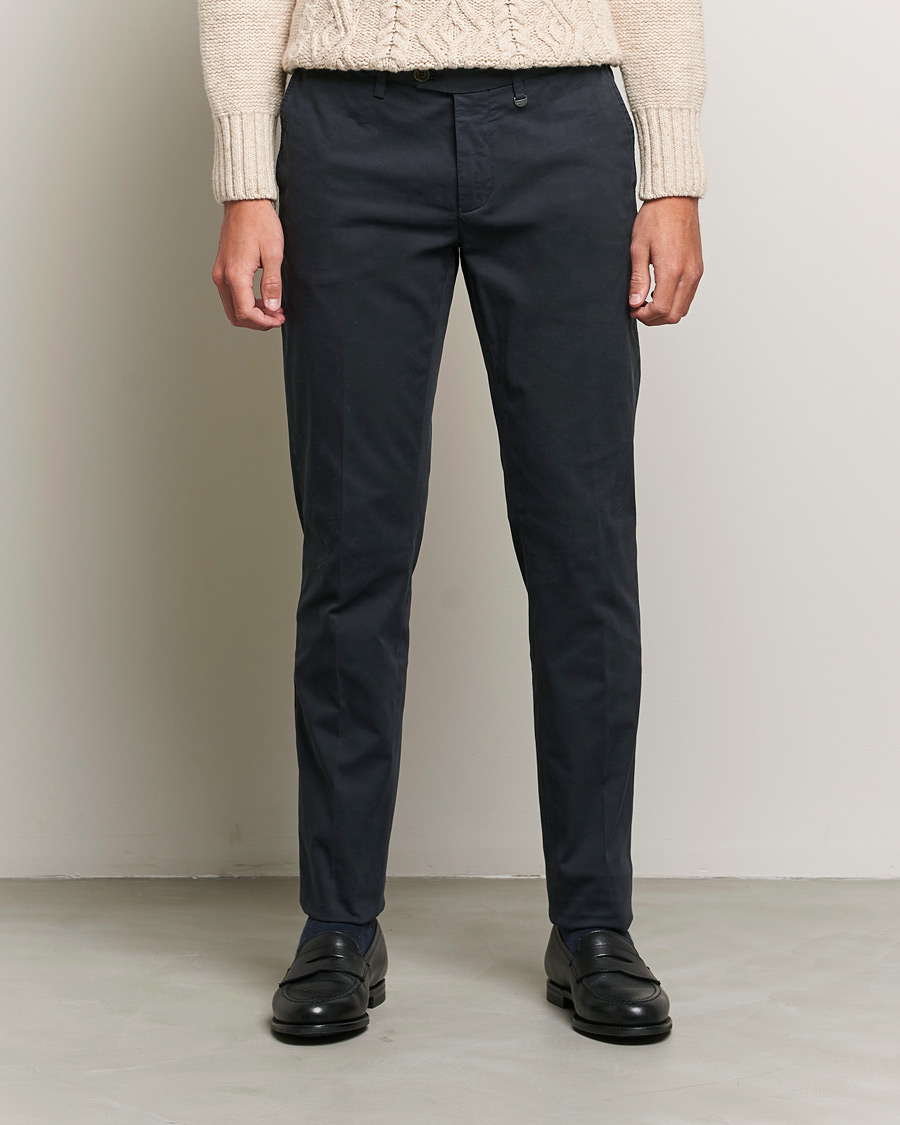 Herr | Canali | Canali | Slim Fit Stretch Chinos Navy