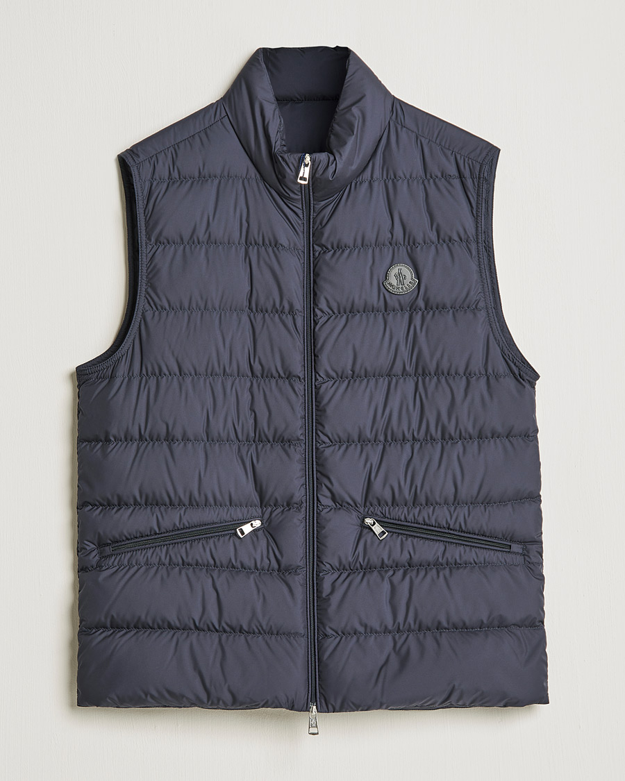 Herr | Jackor | Moncler | Treompan Down Gilet Navy