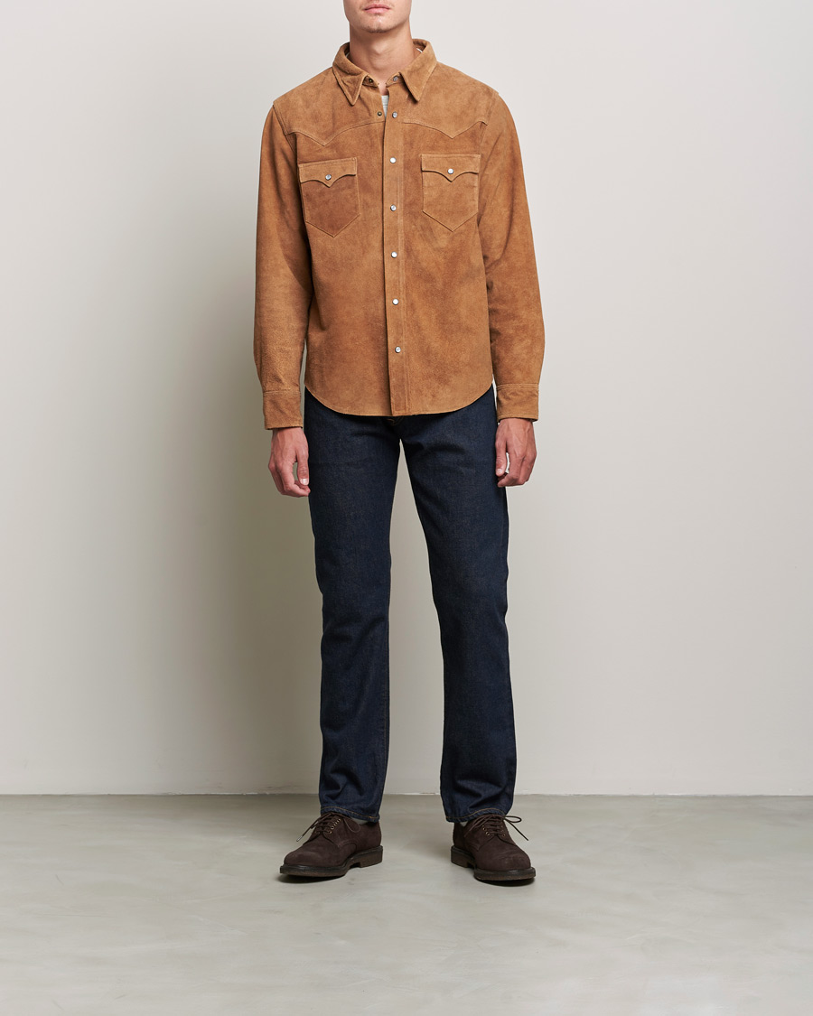 Herr | Jeans | RRL | Slow Straight 5-Pocket Denim Once Washed