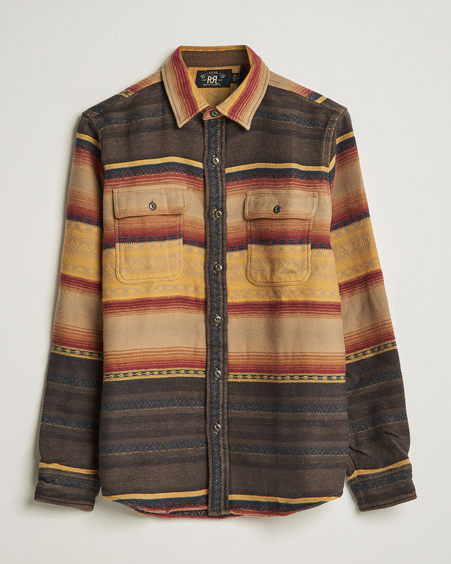 Herr | Skjortor | RRL | Matlock Heavy Overshirt Brown