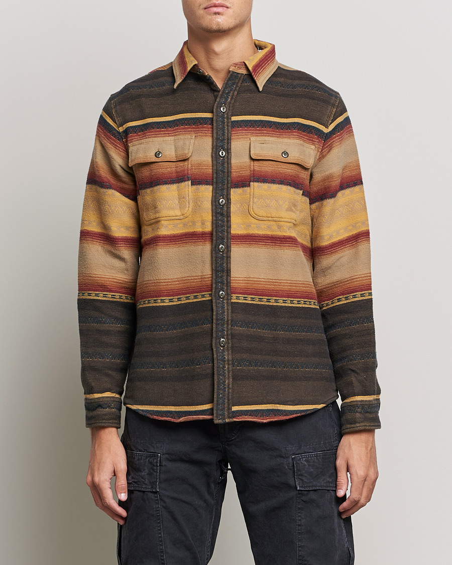 Herr | Skjortor | RRL | Matlock Heavy Overshirt Brown