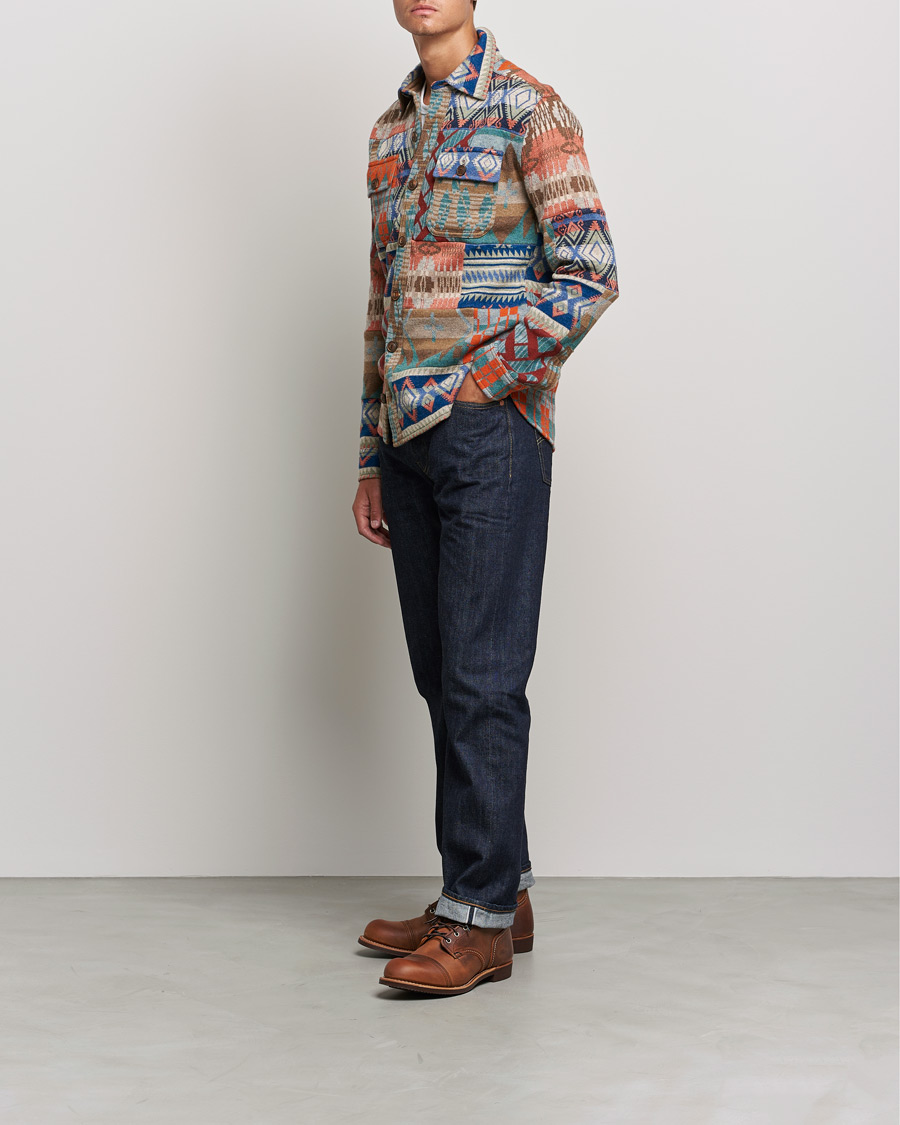 Herr | Skjortor | RRL | Limited Edition Patchwork Shirt Multi