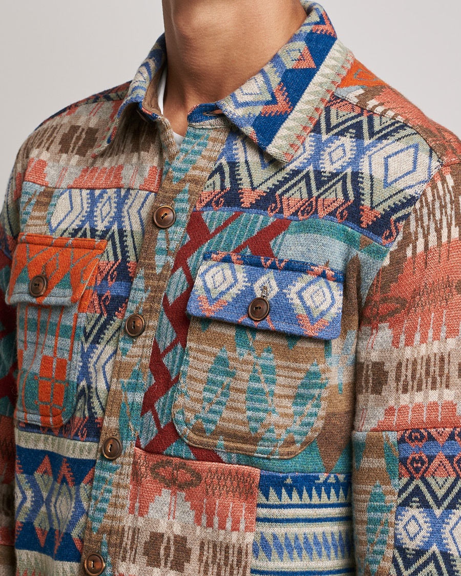 Herr | Skjortor | RRL | Limited Edition Patchwork Shirt Multi