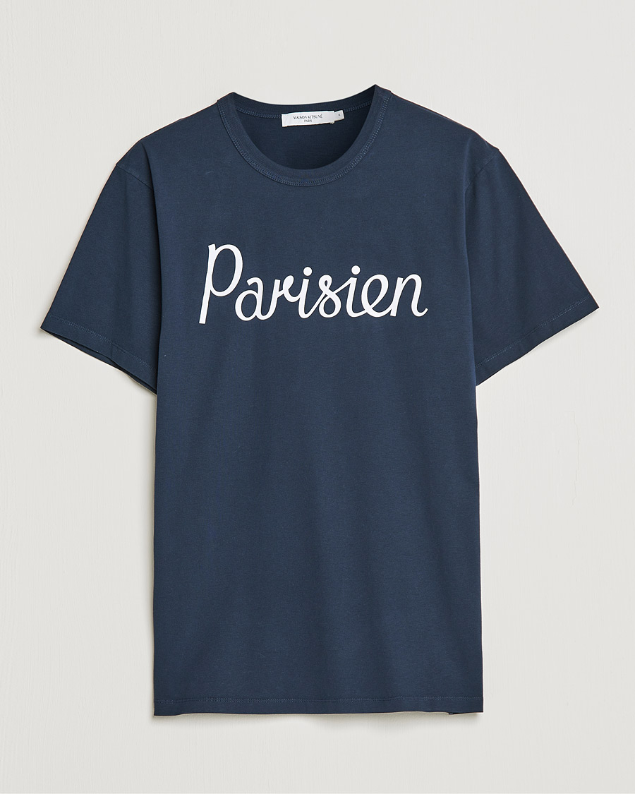 Herr | T-Shirts | Maison Kitsuné | Parisien Tee Navy