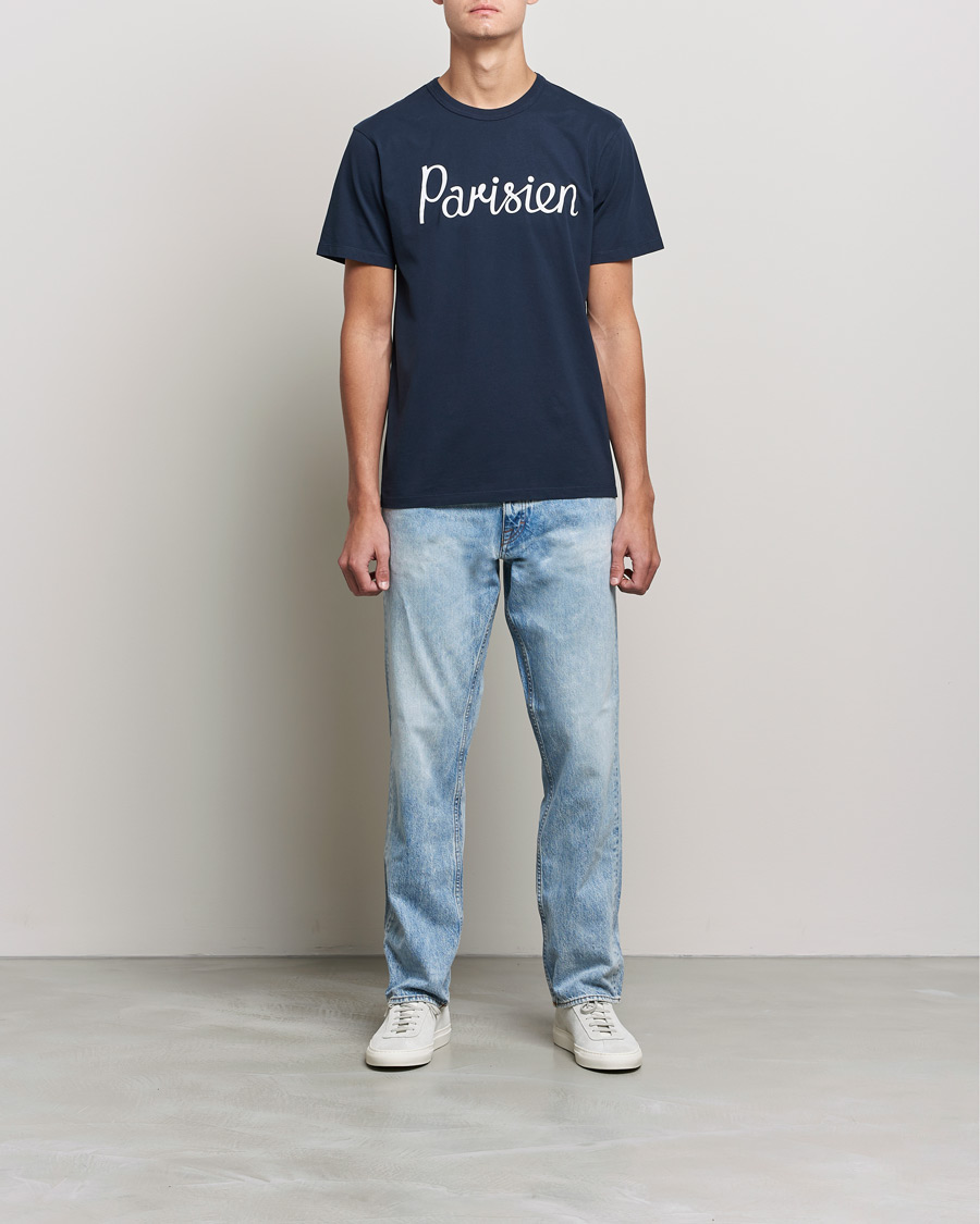 Herr | T-Shirts | Maison Kitsuné | Parisien Tee Navy