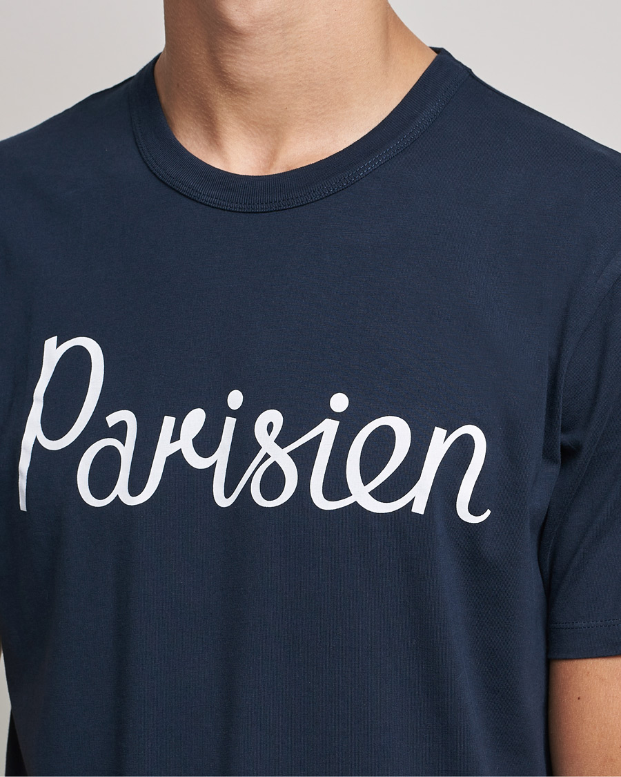 Herr | T-Shirts | Maison Kitsuné | Parisien Tee Navy