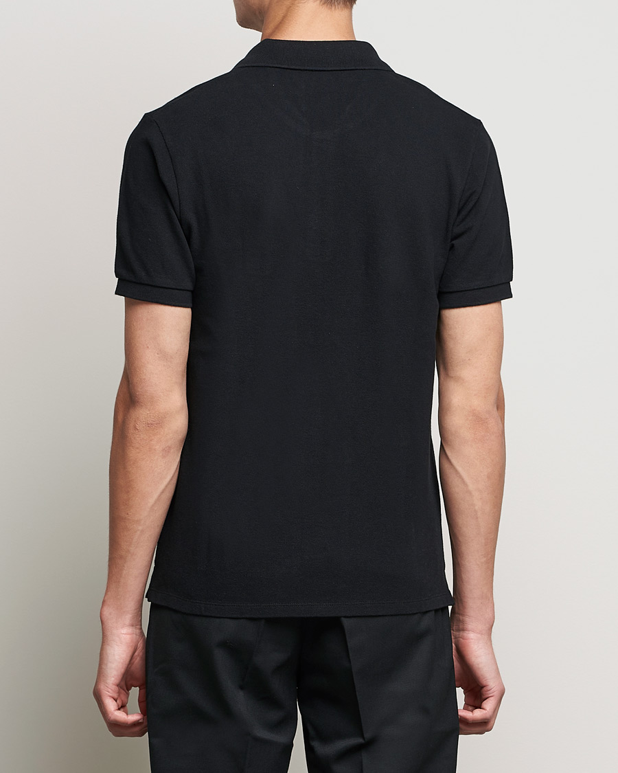 Herr | Pikéer | Maison Kitsuné | Fox Head Polo Black