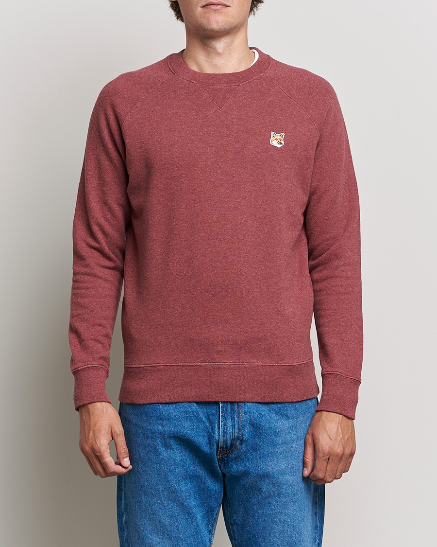 Herr |  | Maison Kitsuné | Fox Head Sweatshirt Wine
