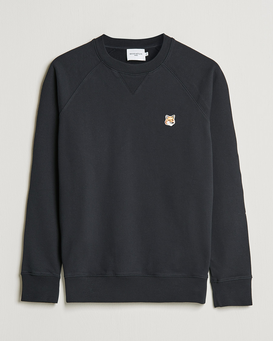 Herr | Tröjor | Maison Kitsuné | Fox Head Sweatshirt Black