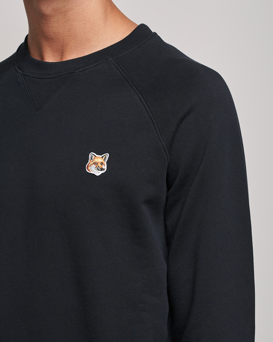 Herr | Tröjor | Maison Kitsuné | Fox Head Sweatshirt Black