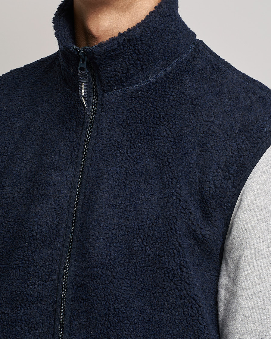 Herr | Tröjor | Samsøe Samsøe | Samsøe & Samsøe Rune Fleece Vest Salute