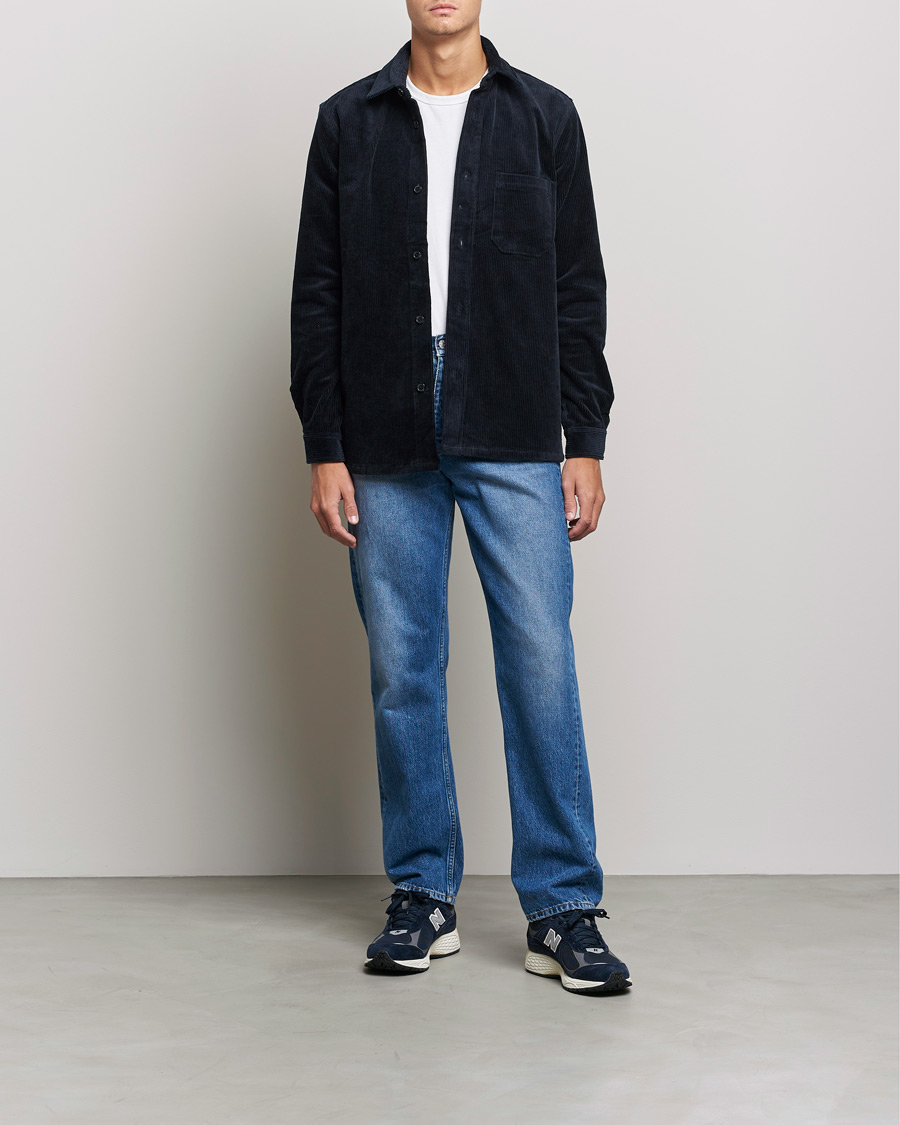 Herr | Skjortor | Samsøe Samsøe | Samsøe & Samsøe Waltones Corduroy Overshirt Salute