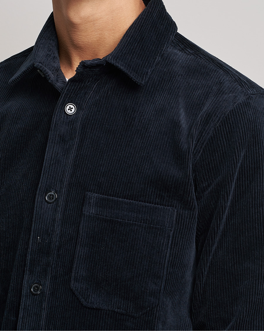 Herr | Skjortor | Samsøe Samsøe | Samsøe & Samsøe Waltones Corduroy Overshirt Salute