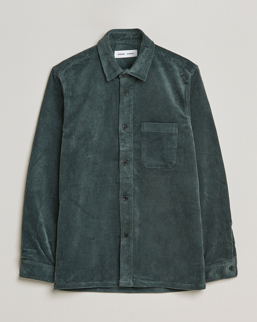 Herr | Skjortor | Samsøe Samsøe | Samsøe & Samsøe Waltones Corduroy Overshirt Urban Chic