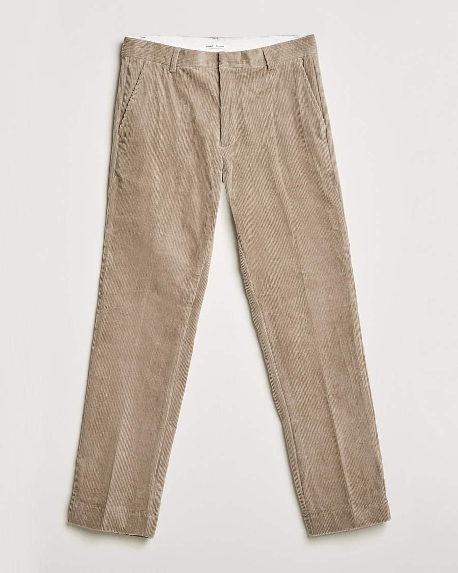 Herr | Byxor | Samsøe Samsøe | Samsøe & Samsøe Felix Corduroy Trousers Winter Twig