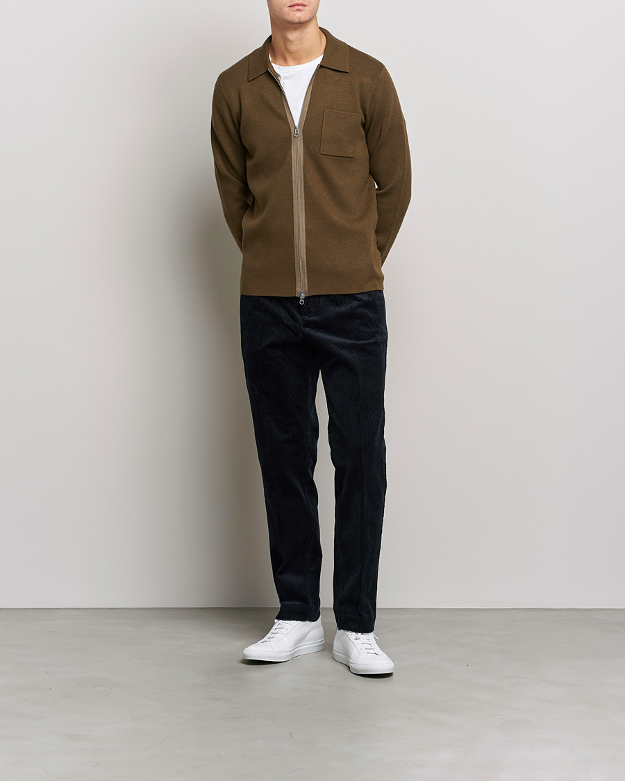 Herr | Byxor | Samsøe Samsøe | Fleix Corduroy Trousers Salute Navy