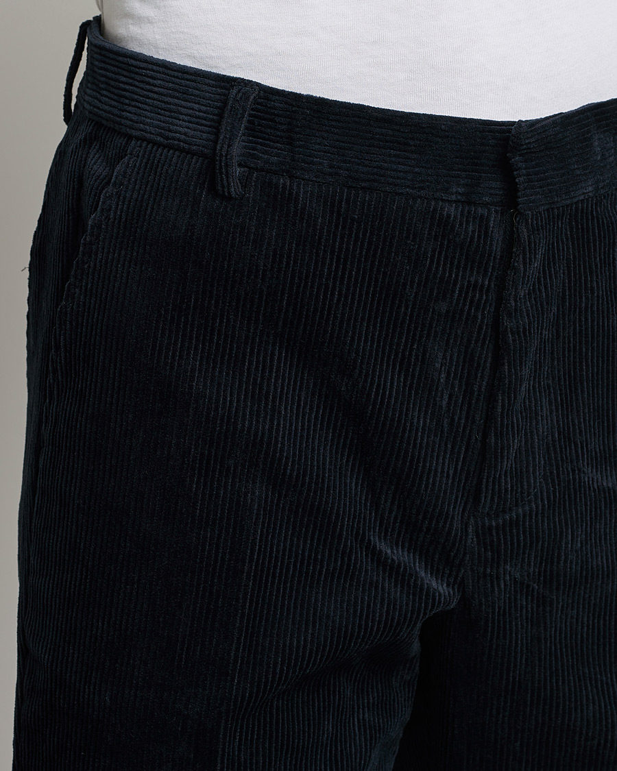 Herr | Byxor | Samsøe Samsøe | Fleix Corduroy Trousers Salute Navy